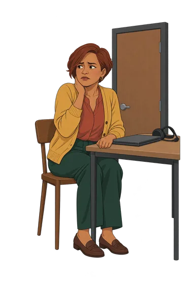 Test de ansiedad ilustración
