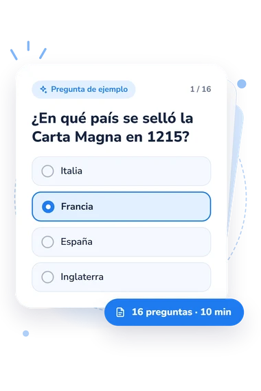 Test cuestionario semanal de cultura: pregunta y respuestas Test cuestionario semanal de cultura: tarjeta con pregunta