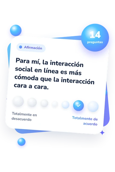 Test escala general de uso: escala de acuerdo