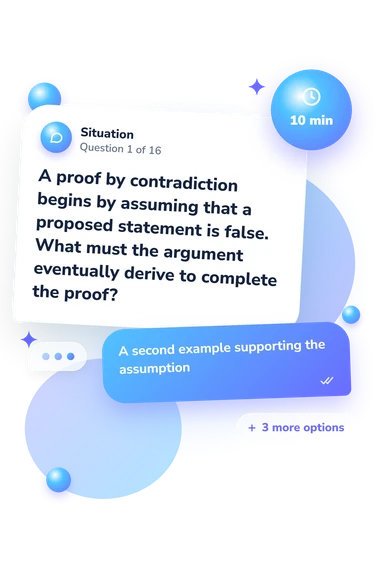 Geometric Proofs Quiz: what would you do Geometric Proofs Quiz: situation and reply bubbles