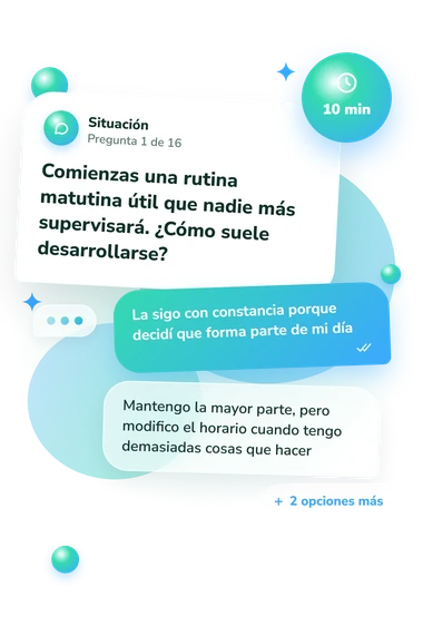 Test cuestionario de Gretchen Rubin: situación y respuestas