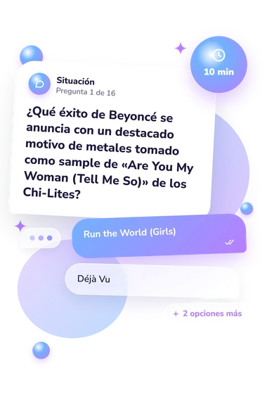 Test adivina la canción: situación y respuestas