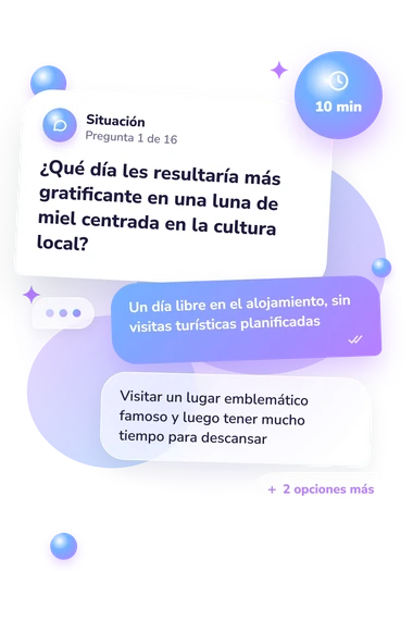 Quiz de luna de miel: situación y respuestas