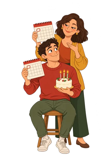 ¿Qué tan raro es mi cumpleaños? Calendarios iguales