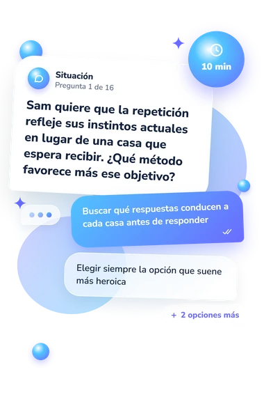 Test cómo volver a hacer: qué harías tú Test cómo volver a hacer: situación y respuestas