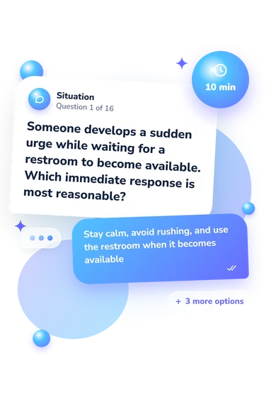 I Can Make You: situation and reply bubbles