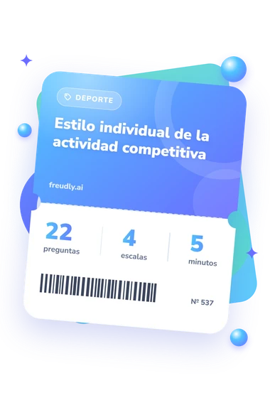 Test estilo individual: billete del test