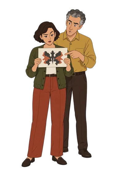 Inkblot Quiz illustration