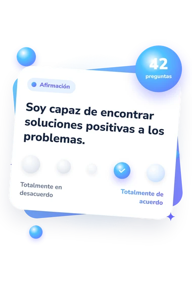 Test escala de evaluación: del desacuerdo al acuerdo Test escala de evaluación intelectual: escala de acuerdo