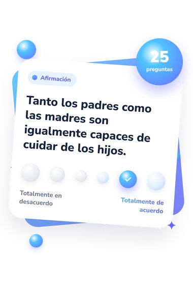 Test cuestionario de actitudes hacia: escala de acuerdo