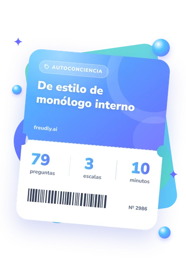Test de estilo de monólogo: billete del test