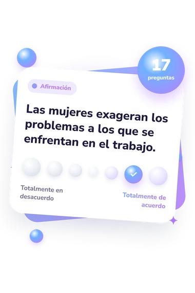 Test escala de misoginia: del desacuerdo al acuerdo Test escala de misoginia interna: escala de acuerdo