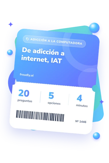 Test de adicción: preguntas, opciones y minutos Test de adicción a internet: billete del test