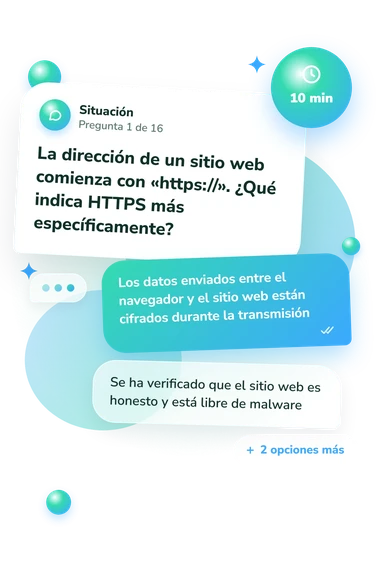 Test cuestionario sobre términos: situación y respuestas