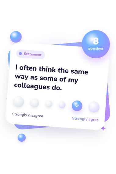 Interpersonal Identity Diagnostic Assessment: from disagree to agree Interpersonal Identity Diagnostic Assessment Test: agreement scale card
