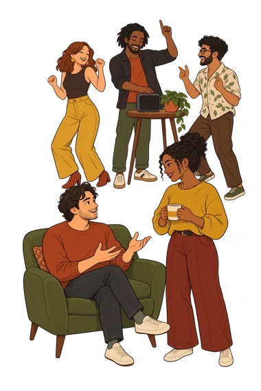 Test: ¿eres introvertido o extrovertido? ilustración