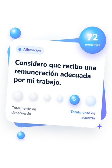 Test cuestionario de satisfacción laboral: escala de acuerdo