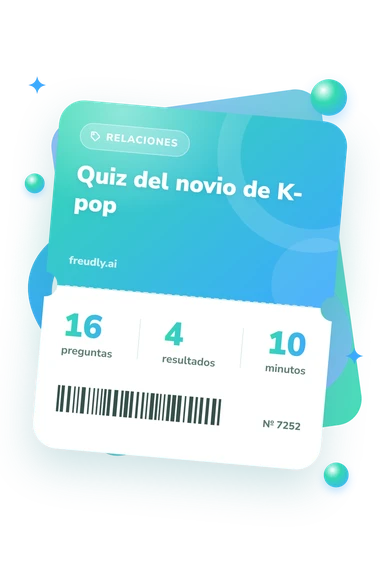 Quiz del novio de K-pop: billete del test