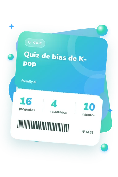 Quiz de bias de K-pop: billete del test