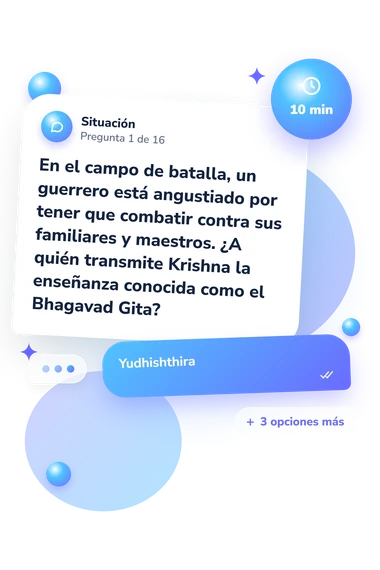 Test cuestionario sobre Krishna: qué harías tú Test cuestionario sobre Krishna: situación y respuestas