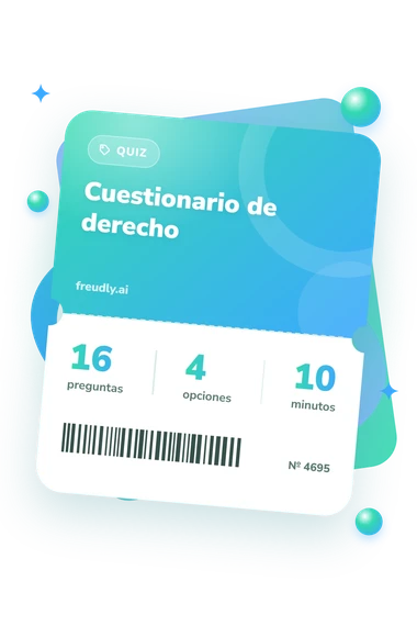 Test cuestionario de derecho: preguntas, opciones y minutos Test cuestionario de derecho: billete del test