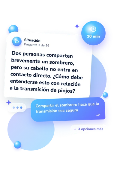 Test cuestionario: ¿piojos o caspa?: qué harías tú Test cuestionario: ¿piojos o caspa?: situación y respuestas