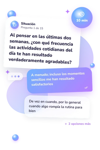 Test cuestionario de satisfacción: situación y respuestas