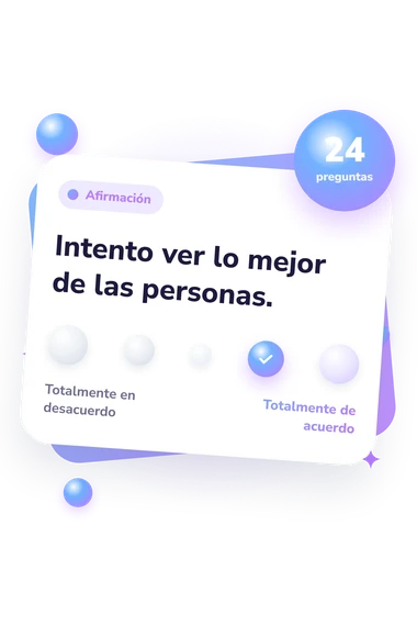 Test escala: del desacuerdo al acuerdo Test escala de la Tríada: escala de acuerdo