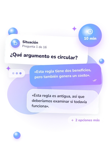 Test cuestionario sobre falacias lógicas: qué harías tú Test cuestionario sobre falacias lógicas: situación y respuestas
