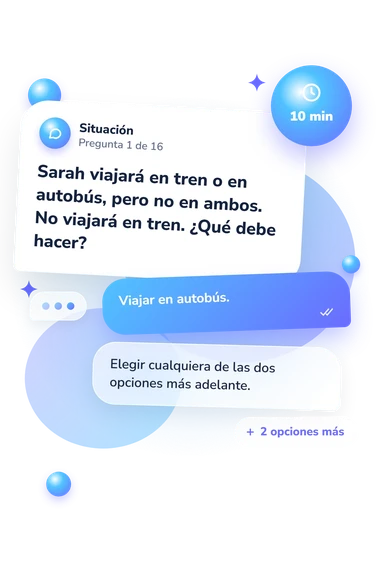 Test cuestionario de razonamiento lógico: situación y respuestas
