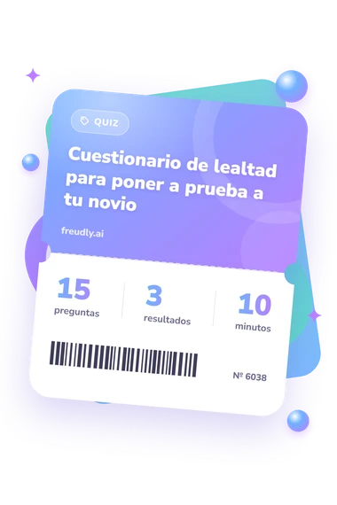 Test cuestionario de lealtad: billete del test