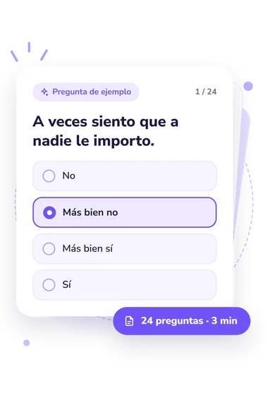 Evaluación de la resiliencia según: pregunta y respuestas Evaluación de la resiliencia según: tarjeta con pregunta