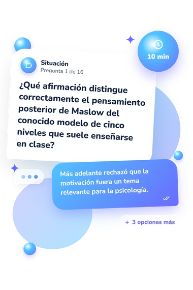 Test cuestionario sobre la jerarquía: situación y respuestas