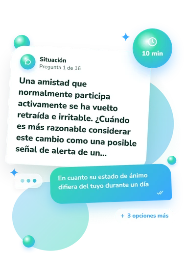 Test cuestionario de concientización: situación y respuestas