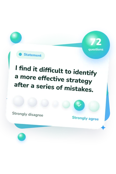 Metacognitive Components of Sport: from disagree to agree Metacognitive Components of Sport Performance: agreement scale card