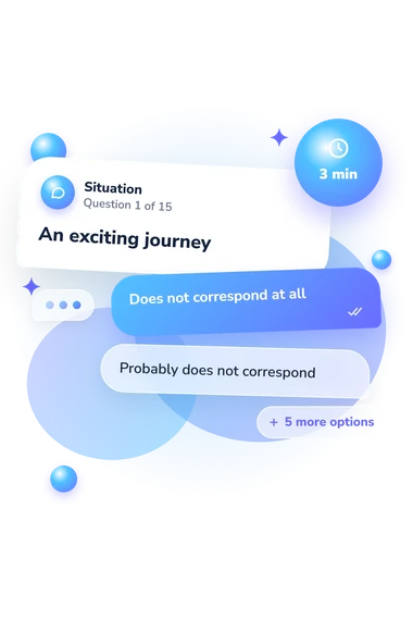 Metaphors of Professional Activity: situation and reply bubbles