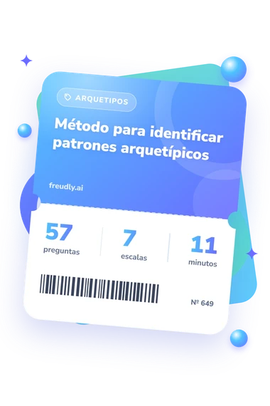 Test método para identificar: preguntas, escalas y minutos Test método para identificar patrones: billete del test