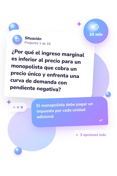Test cuestionario de microeconomía: situación y respuestas
