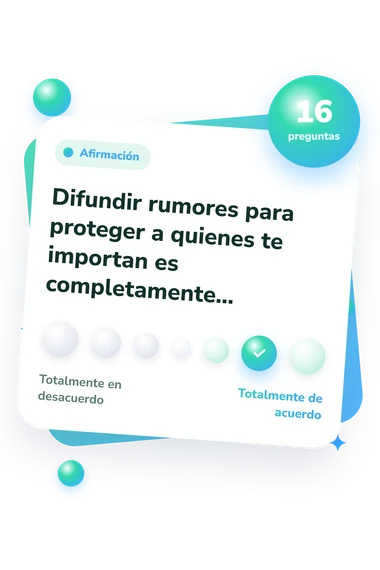 Test escala de desapego: del desacuerdo al acuerdo Test escala de desapego: escala de acuerdo
