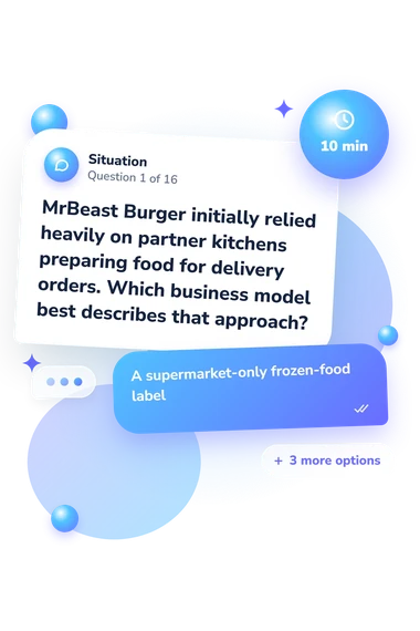 Mr Beast Quiz: situation and reply bubbles