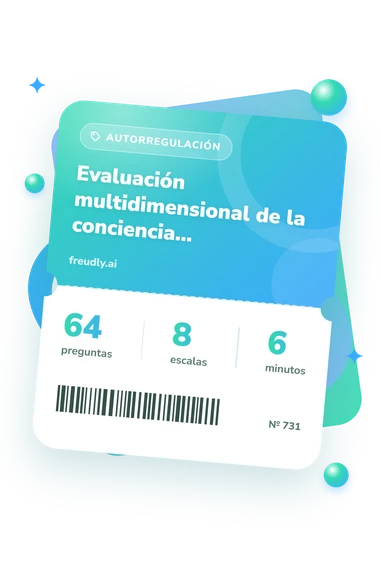 Test evaluación multidimensional: billete del test
