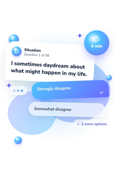Interpersonal Reactivity Index (IRI): what would you do Interpersonal Reactivity Index (IRI): situation and reply bubbles