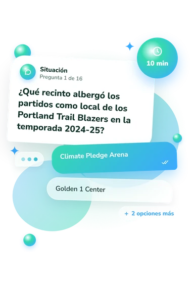 Quiz de arenas: situación y respuestas