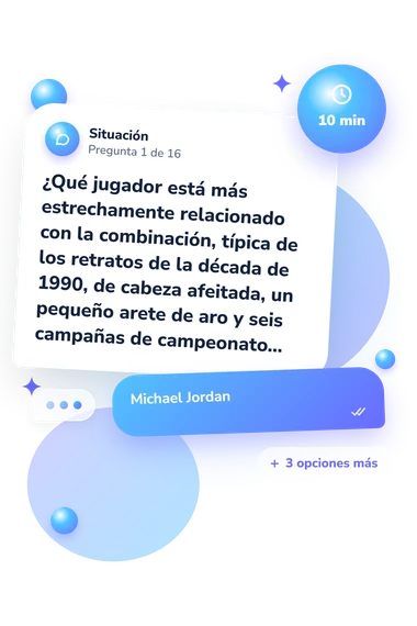 Test cuestionario de jugadores: situación y respuestas