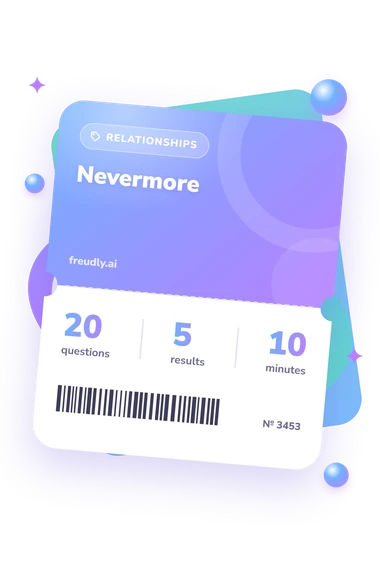 Nevermore Quiz: test ticket with numbers