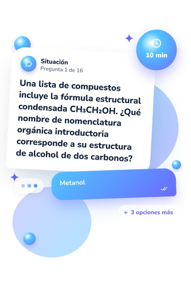 Test cuestionario de nomenclatura: situación y respuestas