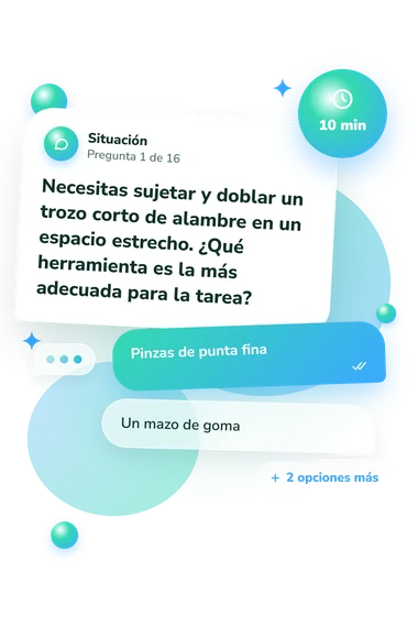 Test cuestionario sobre objetos: situación y respuestas