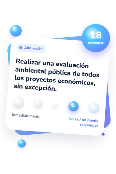 Test responsabilidad ambiental: escala de acuerdo