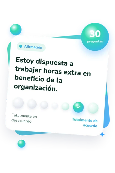 Test cuestionario de lealtad: del desacuerdo al acuerdo Test cuestionario de lealtad organizacional: escala de acuerdo