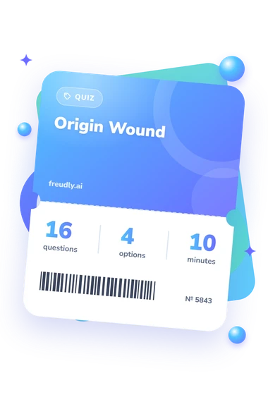 Origin Wound Quiz: test ticket with numbers